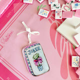 Chelsea McShane Art - "Mahjong Chic" ornament - Gaines Jewelers