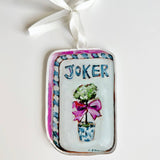 Chelsea McShane Art - "Mahjong Chic" ornament - Gaines Jewelers