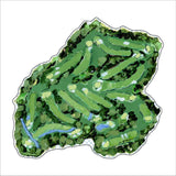 Chelsea McShane Art - "Masters Golf Course" acrylic WHOLESALE: Default Title - Gaines Jewelers
