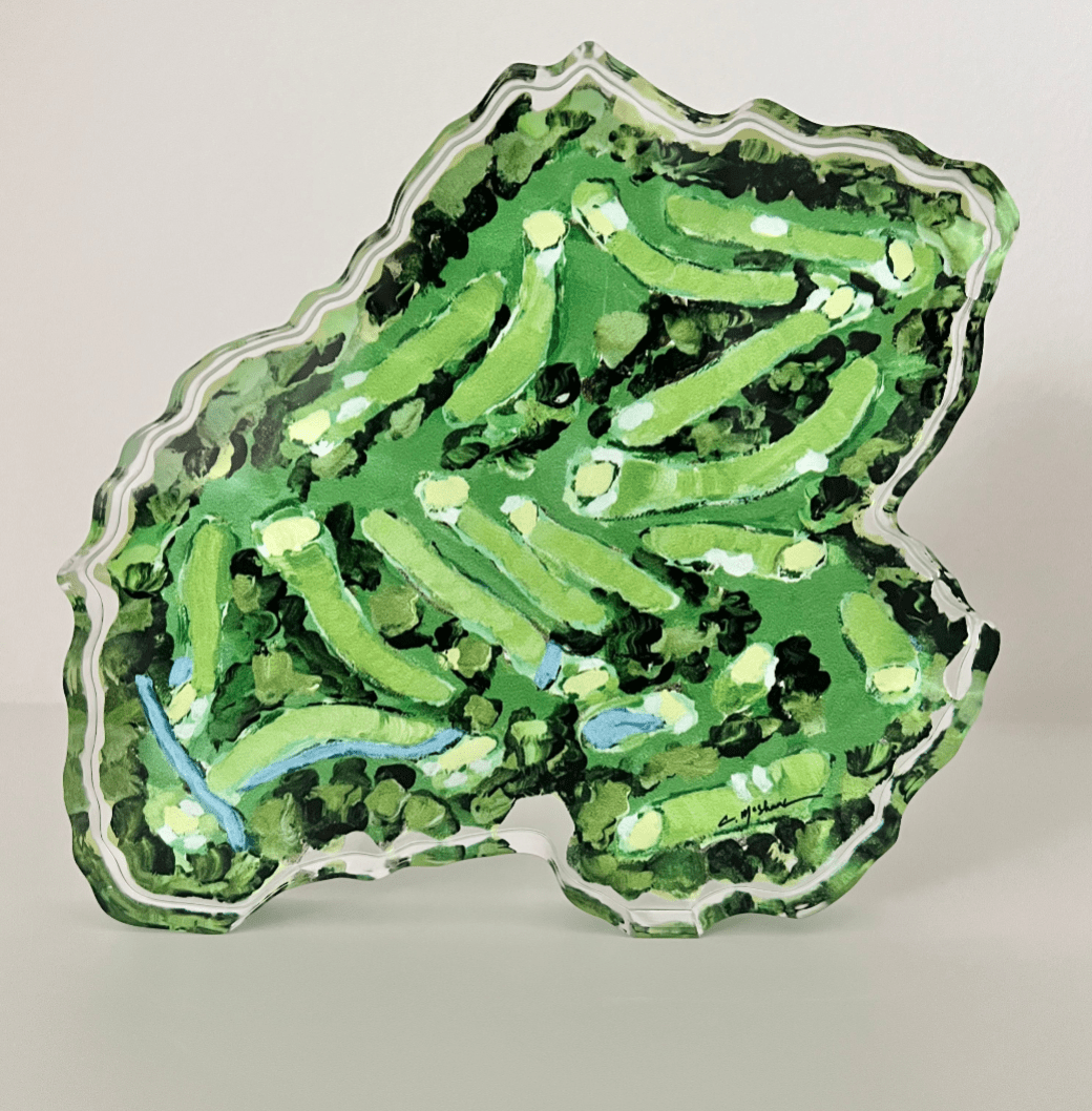 Chelsea McShane Art - "Masters Golf Course" acrylic WHOLESALE: Default Title - Gaines Jewelers
