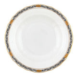 Chinese Bouquet Garland Black Dessert Plate - Herend - Gaines Jewelers