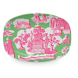 Chinoiserie Green Platter - Gaines Jewelers