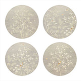 Chinoiserie Lacquered Placemats Grey - Addison Ross - Gaines Jewelers