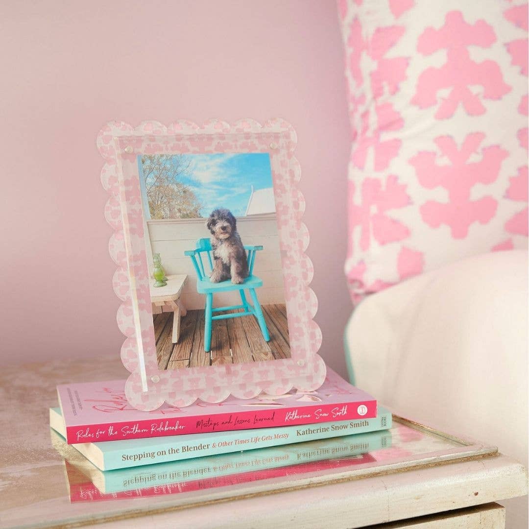 Chintz Rose Acrylic Picture Frame - Laura Park - Gaines Jewelers