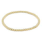 Classic 3mm Gold Bead Bracelet - enewton - Gaines Jewelers