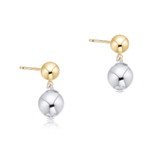 Classic 8mm Ball Drop Stud - Mixed Metal - Enewton - Gaines Jewelers