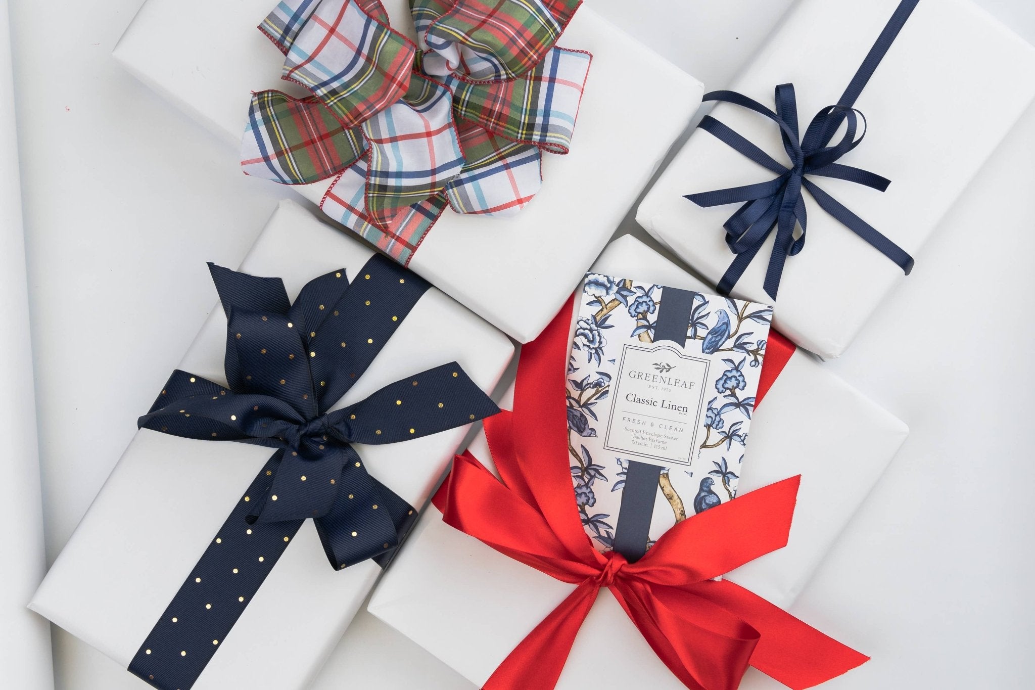 Classic Linen Large Sachet - Greenleaf Gifts - Gaines Jewelers