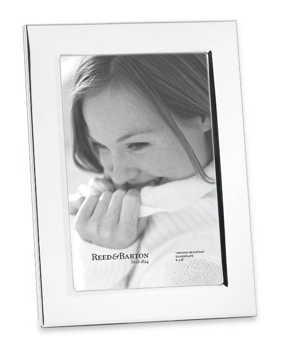 Classic Silverplate 4" x 6" Frame - Reed & Barton - Gaines Jewelers