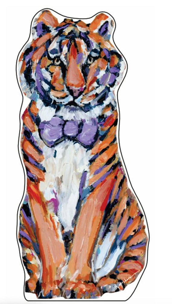 Clemson Tiger Acrylic - Chelsea McShane Art - Gaines Jewelers