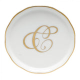 COASTER WITH MONOGRAM - C - Gaines Jewelers