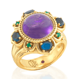 Contessa Belle Nuit Ring Size 8 - Multi - Capucine De Wulf - Gaines Jewelers