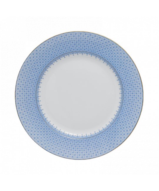 Cornflower Lace Dessert Plate - Mottahedeh - Gaines Jewelers