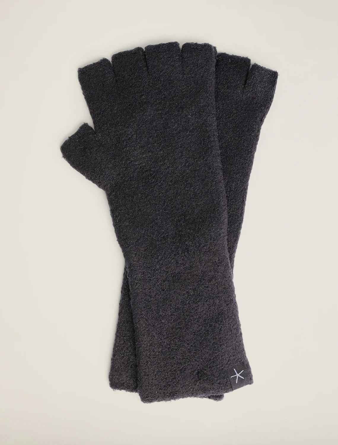 CozyChic Lite® Fingerless Gloves - Black - S/M - Barefoot Dreams - Gaines Jewelers