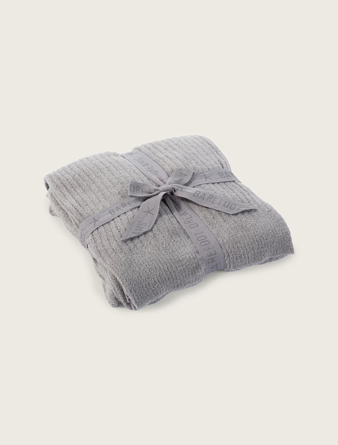 CozyChic Lite® - Ribbed Throw - Pewter - Barefoot Dreams - Gaines Jewelers