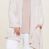 CozyChic Lite® Travel Shawl - Stone - One Size - Barefoot Dreams - Gaines Jewelers