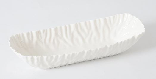 Deep Rectangular Server Mascali Bianca - Pampa Bay - Gaines Jewelers