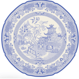 Die - Cut Blue Willow Plate Placemat - Hester & Cook - Gaines Jewelers