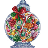 Die - Cut Candy Jar Placemat - Hester & Cook - Gaines Jewelers