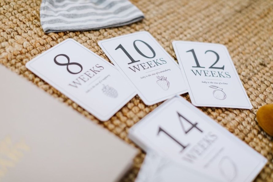 Duncan & Stone Paper Co. - Pregnancy Milestone Cards | Baby Announcement & Reveal - Gaines Jewelers