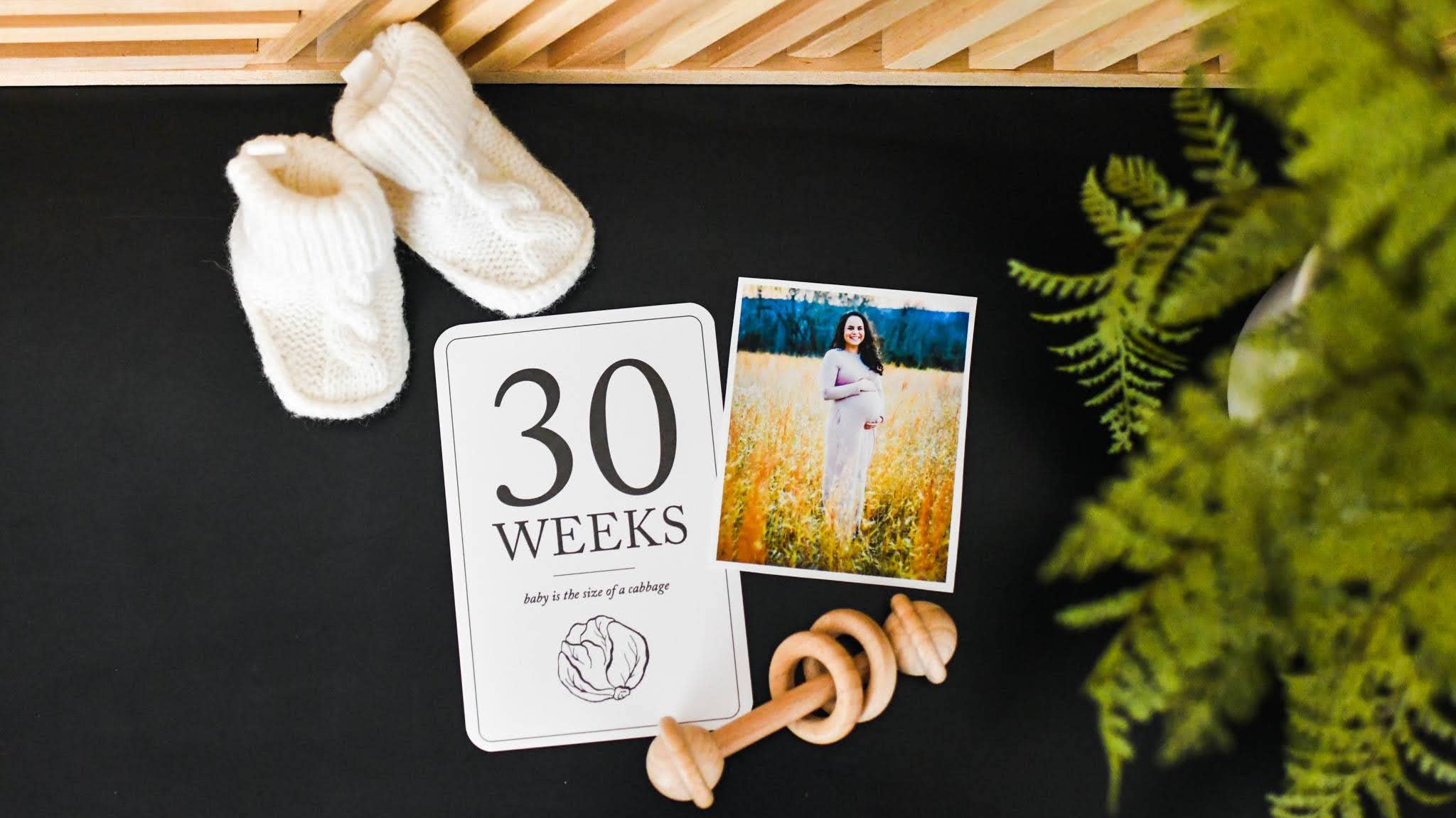 Duncan & Stone Paper Co. - Pregnancy Milestone Cards | Baby Announcement & Reveal - Gaines Jewelers