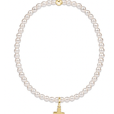 egirl Classic Pearl 3mm Cross Charm - enewton - Gaines Jewelers