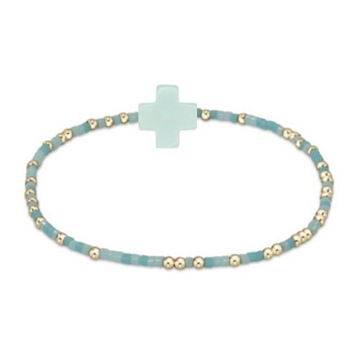 egirl Hope Unwritten Signature Cross Bracelet - Gaines Jewelers