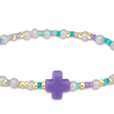 egirl Hope Unwritten Signature Cross Bracelet - How Do You Lilac Me Now? - Enewton - Gaines Jewelers