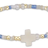 Egirl Hope Unwritten Signature Cross Bracelet - Skinny Dippin' - enewton - Gaines Jewelers
