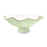ENCANTO Carola Large Pedestal (Pistachio and White) - Gaines Jewelers