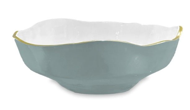 Encanto Dakota Large Bowl - Slate and White - Beatriz Ball - Gaines Jewelers