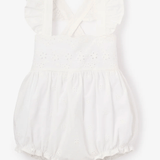 Eyelet Lace Ruffle Sunsuit 12 - 18 M - Elegant Baby - Gaines Jewelers