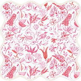 Fenwick Fields - Square Scalloped Placemat | Birds of Paradise - Pink (4 pack): 4 - Gaines Jewelers