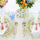 Fenwick Fields - Square Scalloped Placemat | Boxwood Garden Sage (4 pack): 4 - Gaines Jewelers