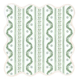 Fenwick Fields - Square Scalloped Placemat | Boxwood Garden Sage (4 pack): 4 - Gaines Jewelers