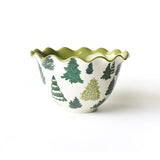 Fir Forest Ruffle Bowl - Coton Colors - Gaines Jewelers