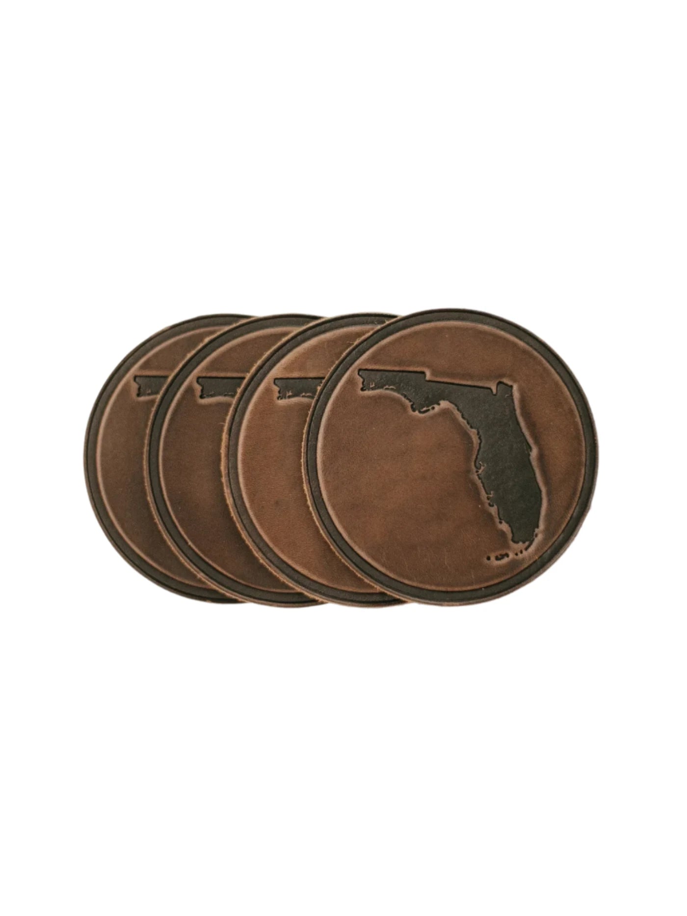 Florida Circle Coasters and Holder Set - Clayton & Crume - Gaines Jewelers