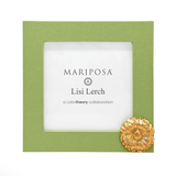 Flower Meadow Green 4x4 Frame - Mariposa - Gaines Jewelers