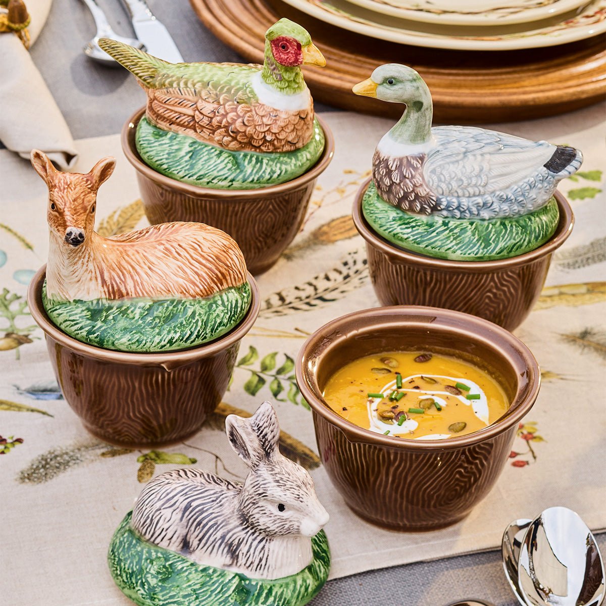 Forest Walk Duck Bowl with Lid - Juliska - Gaines Jewelers