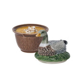 Forest Walk Duck Bowl with Lid - Juliska - Gaines Jewelers