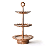 Fundamental Wood 3 - Tiered Stand - Coton Colors - Gaines Jewelers