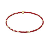 Gameday Hope Unwritten Bracelet - Crimson - Enewton - Gaines Jewelers