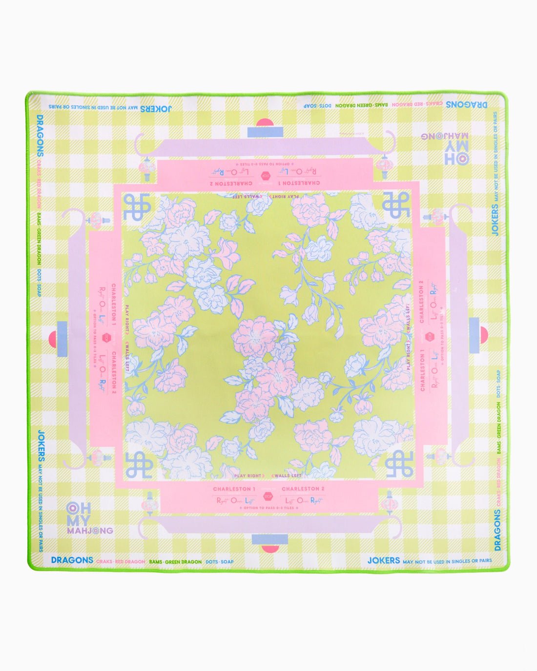 Garden Party Mat - Oh my Mahjong - Gaines Jewelers