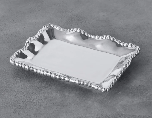GIFTABLES Organic Pearl Rectangular Tray - Beatriz Ball - Gaines Jewelers