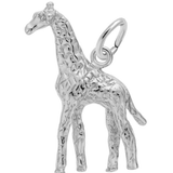 Giraffe Charm Sterling Sliver - Rembrandt Charms - Gaines Jewelers