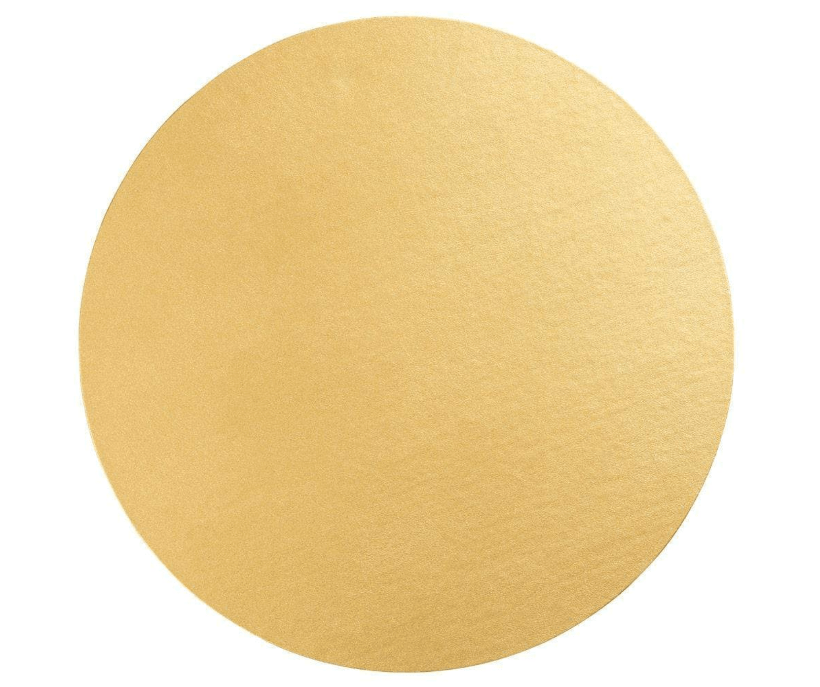 Gold Luster Round Felt - Backed Placemat - Caspari - Gaines Jewelers