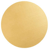 Gold Luster Round Felt - Backed Placemat - Caspari - Gaines Jewelers