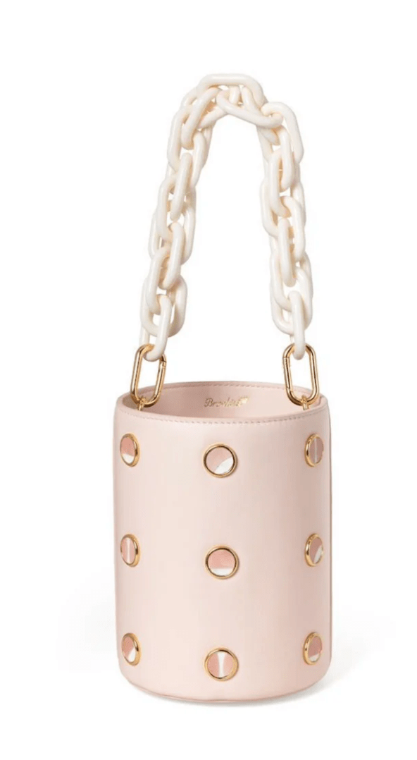 Greenwich St Bucket Bag - Pink - Goose - Brackish - Gaines Jewelers
