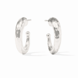 Hammered Hoop - Silver - S - Julie Vos - Gaines Jewelers