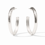 Havana Hoop - Silver - L - Julie Vos - Gaines Jewelers