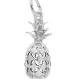 Hawaiian Pineapple Charm Sterling Silver - Rembrandt Charms - Gaines Jewelers